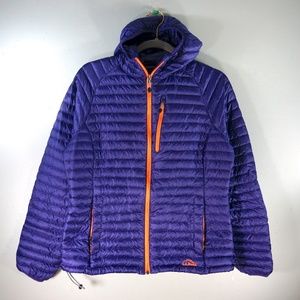 Women's LL Bean Down Jacket Downtek 850 w/ Hood